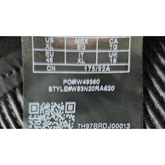 Guess Women's Black Faux Leather Black Jacket XL - Picture 8 of 8